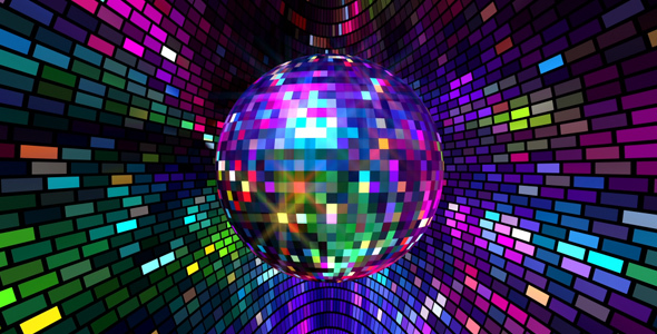Colors Disco Ball
